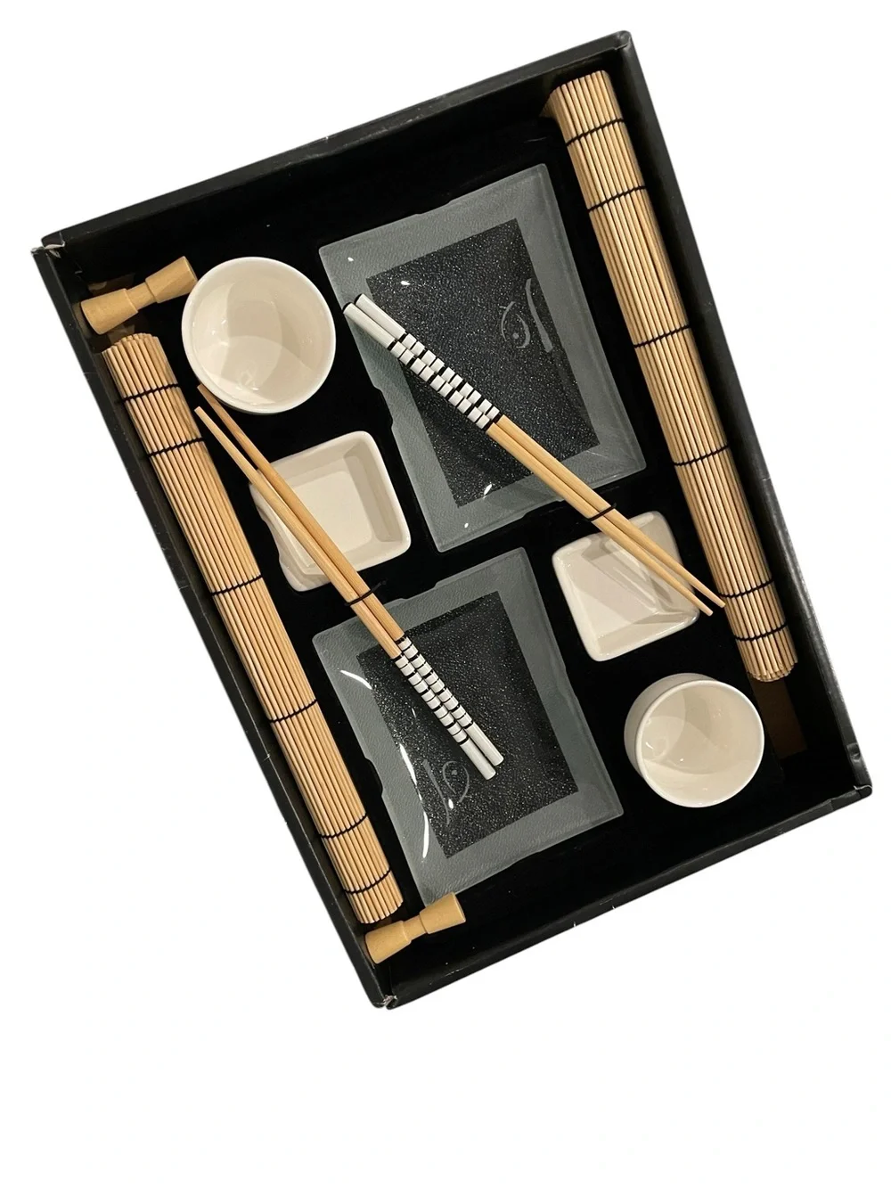 🍣 NEW Japanese Sushi Serving Set – Complete Dining Set 🍣